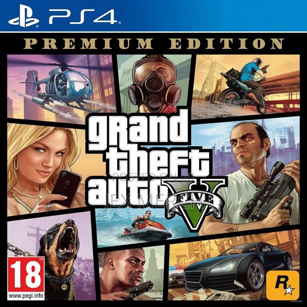 Rockstar Games's Grand Theft Auto v (Gta V) for Playstation 4