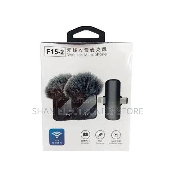 F15-2 Wireless Collar Microphone for iPhone/Android/Type C
