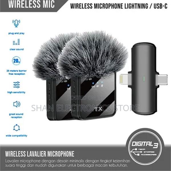 F15-2 Wireless Collar Microphone for iPhone/Android/Type C - thumbnail 2