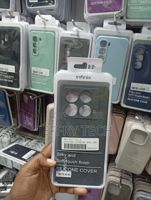 Infinix Note 40 4g Silky Silicone Cover