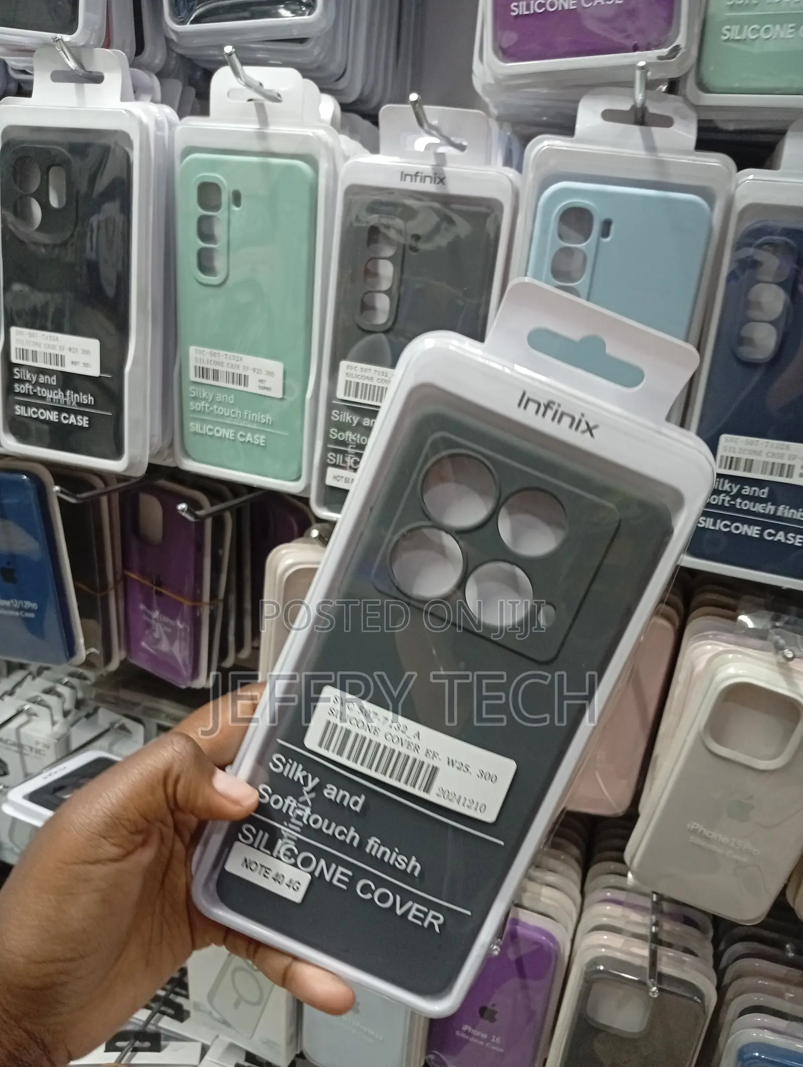 Infinix Note 40 4g Silky Silicone Cover