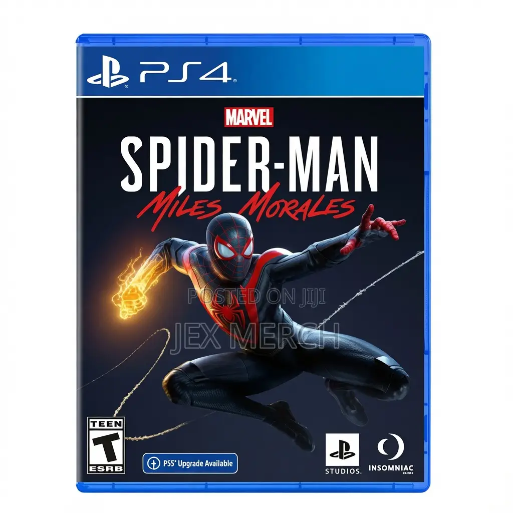 Marvel Ps4 Spider-Man Miles Morale