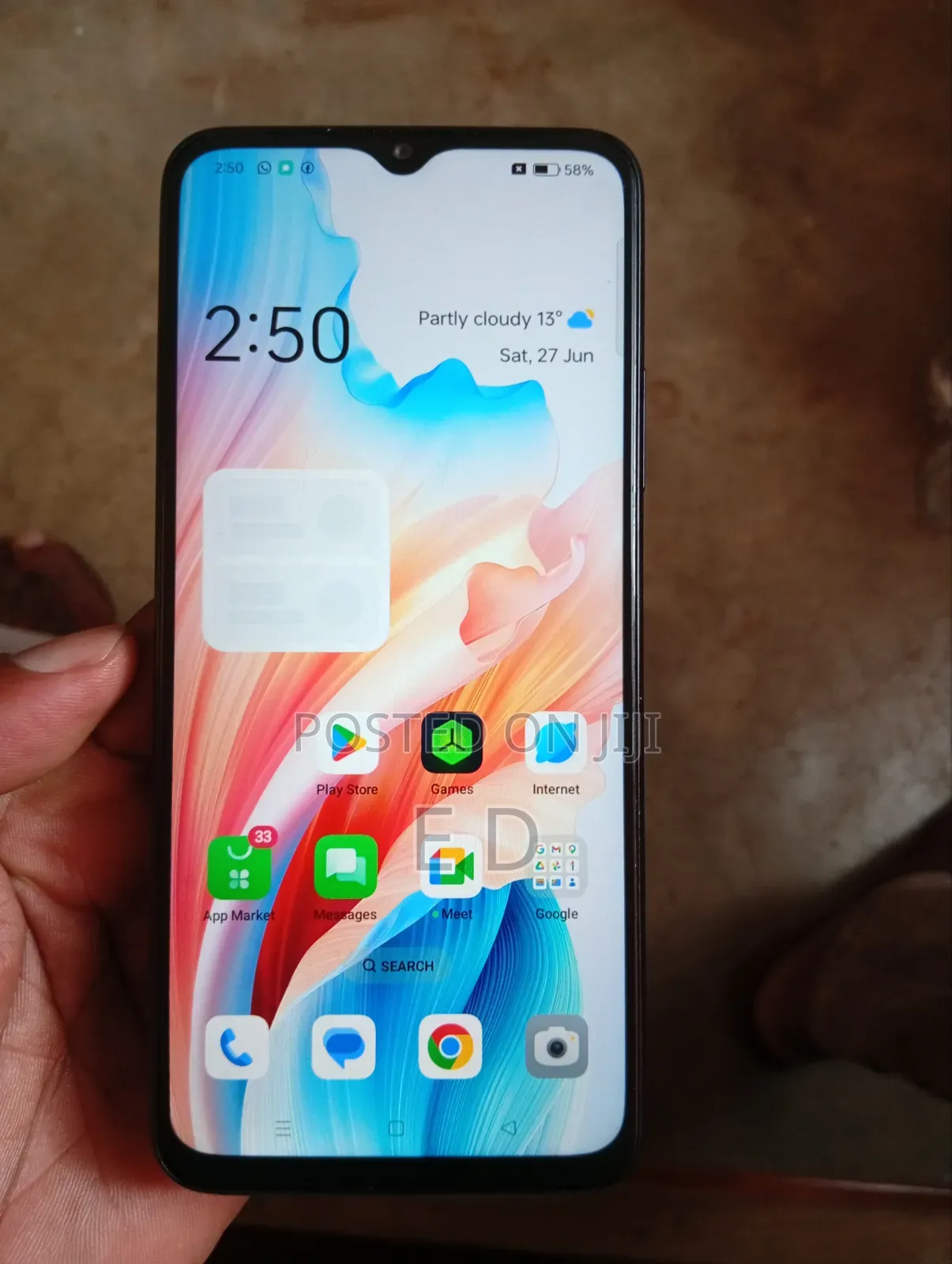 Oppo A18 64 GB Black