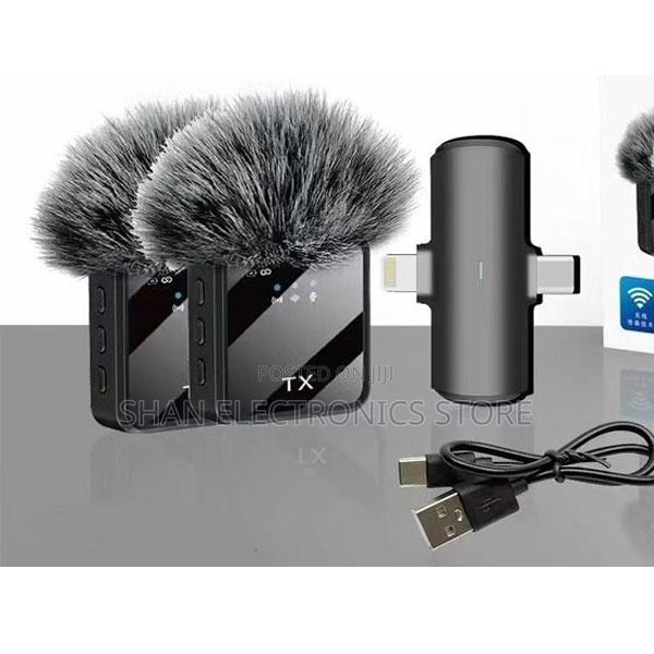 F15 2-in-1 Wireless Microphone | Type-C + iPhone Plug