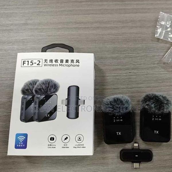 F15-2 Wireless Microphone for iPhone/Android/Type C