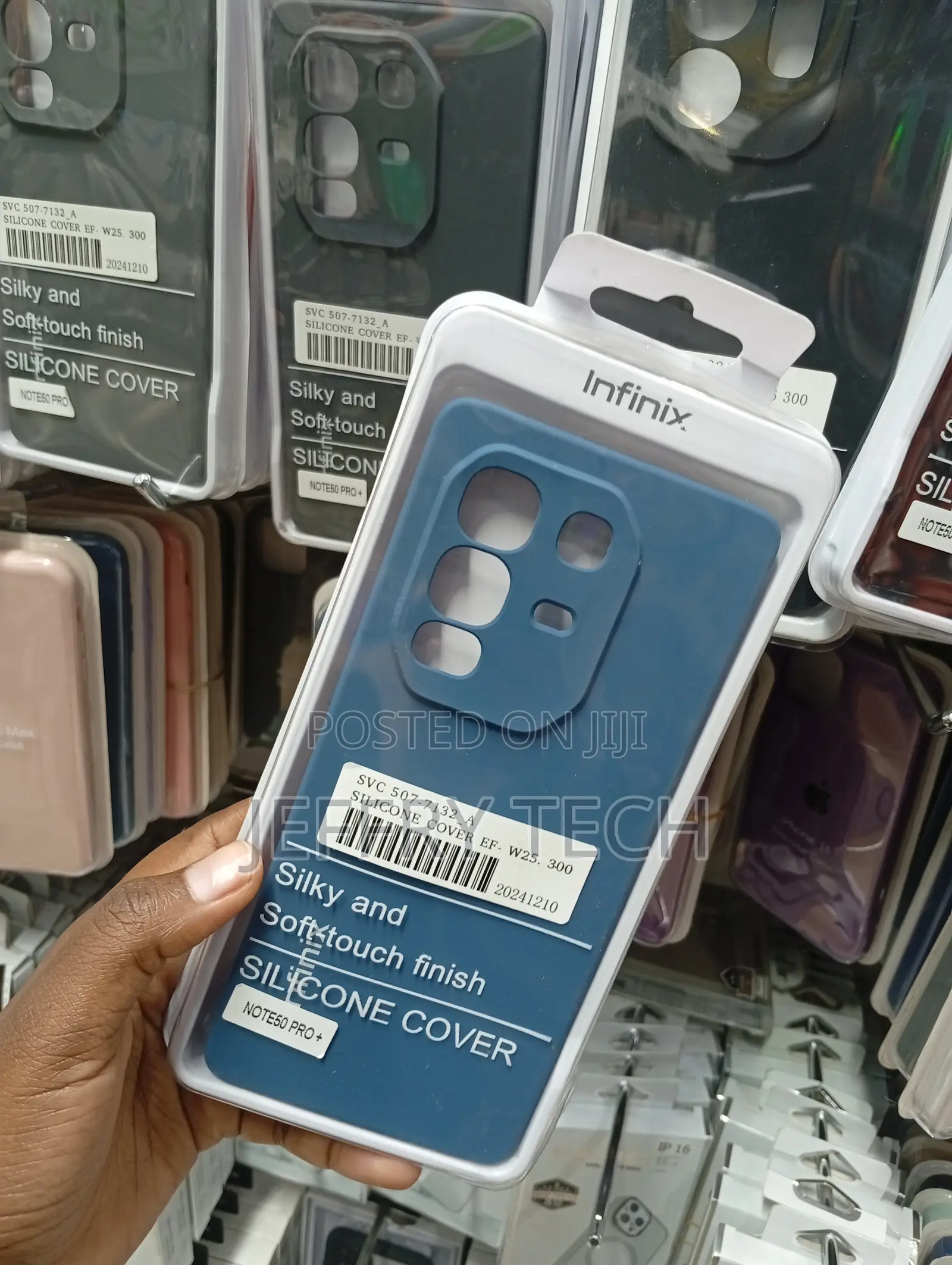 Nfinix Silicone Cover Designed for the Infinix Note 50 Pro+ Smartphone