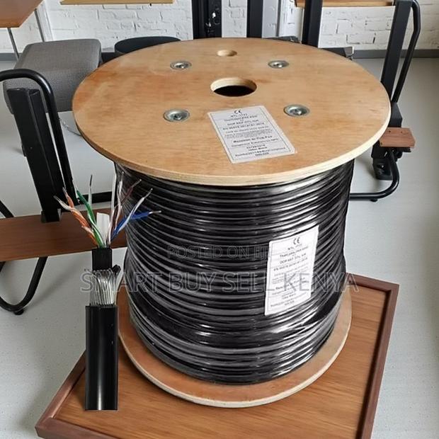 Outdoor Ready 305m Outdoor Utp Cat 6 Networking Lan Cable Roll