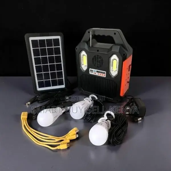 Maintenance- Free Lamp Dat at-9028b Home Solar Lighting System Kit