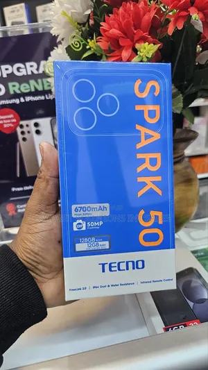 New Tecno Spark 50 128 GB Blue