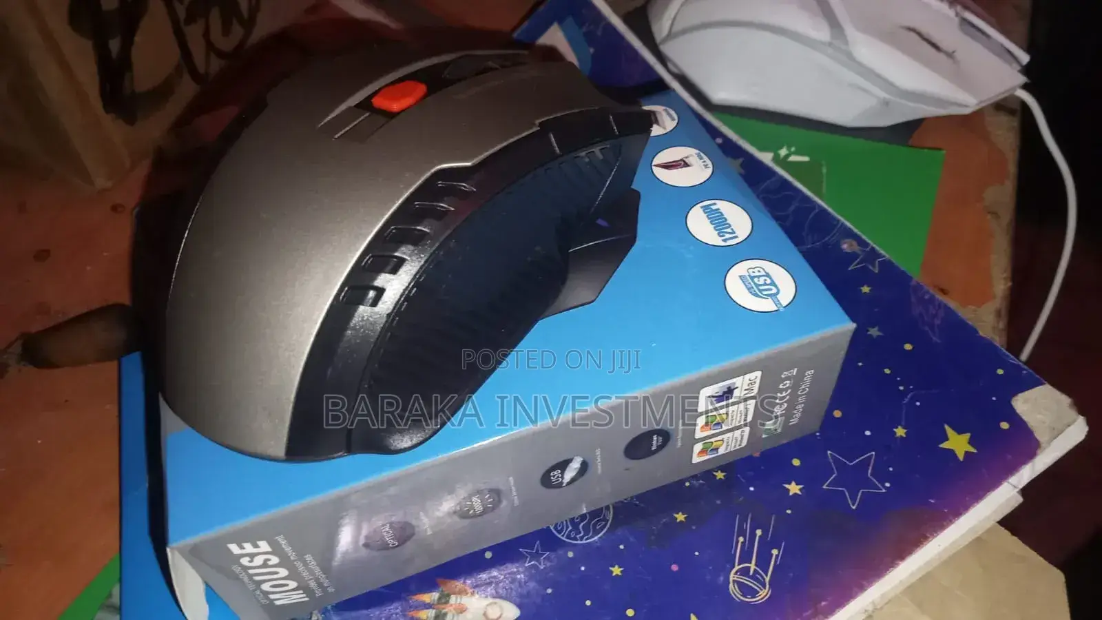 Brand New Design 7 Keys Usb Wireless Gaming Mouse