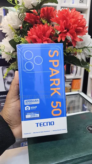 New Tecno Spark 50 128 GB Black