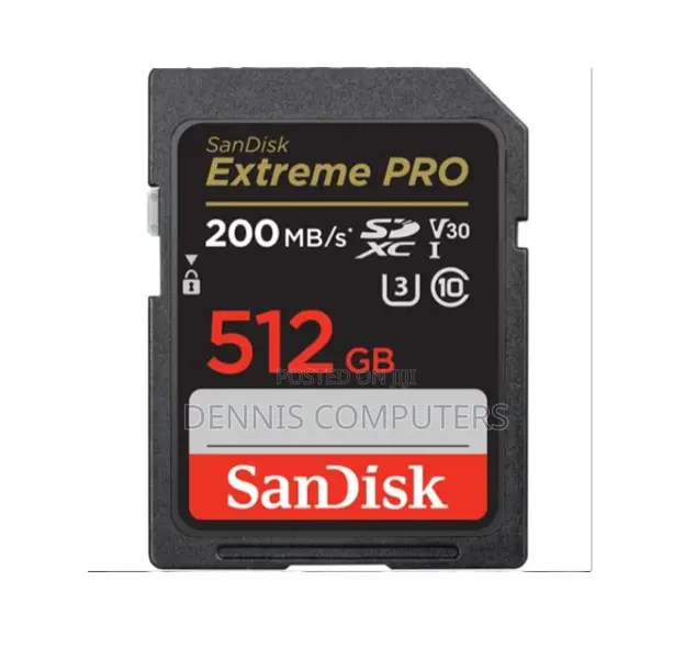 Sandisk Extrme Pro 512gb 200mb/S