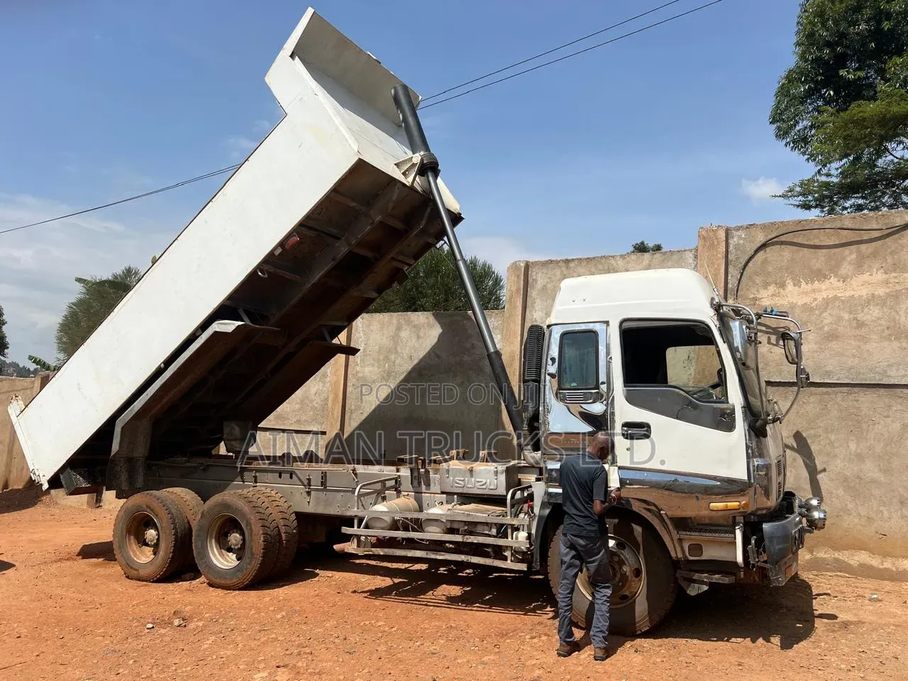 Isuzu CXZ Giga Tipper 10 Wheeler Double Diff Turbo Intercooler Manual