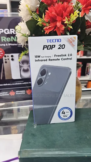 New Tecno Pop 20 64 GB Black
