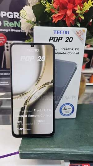 New Tecno Pop 20 64 GB Black