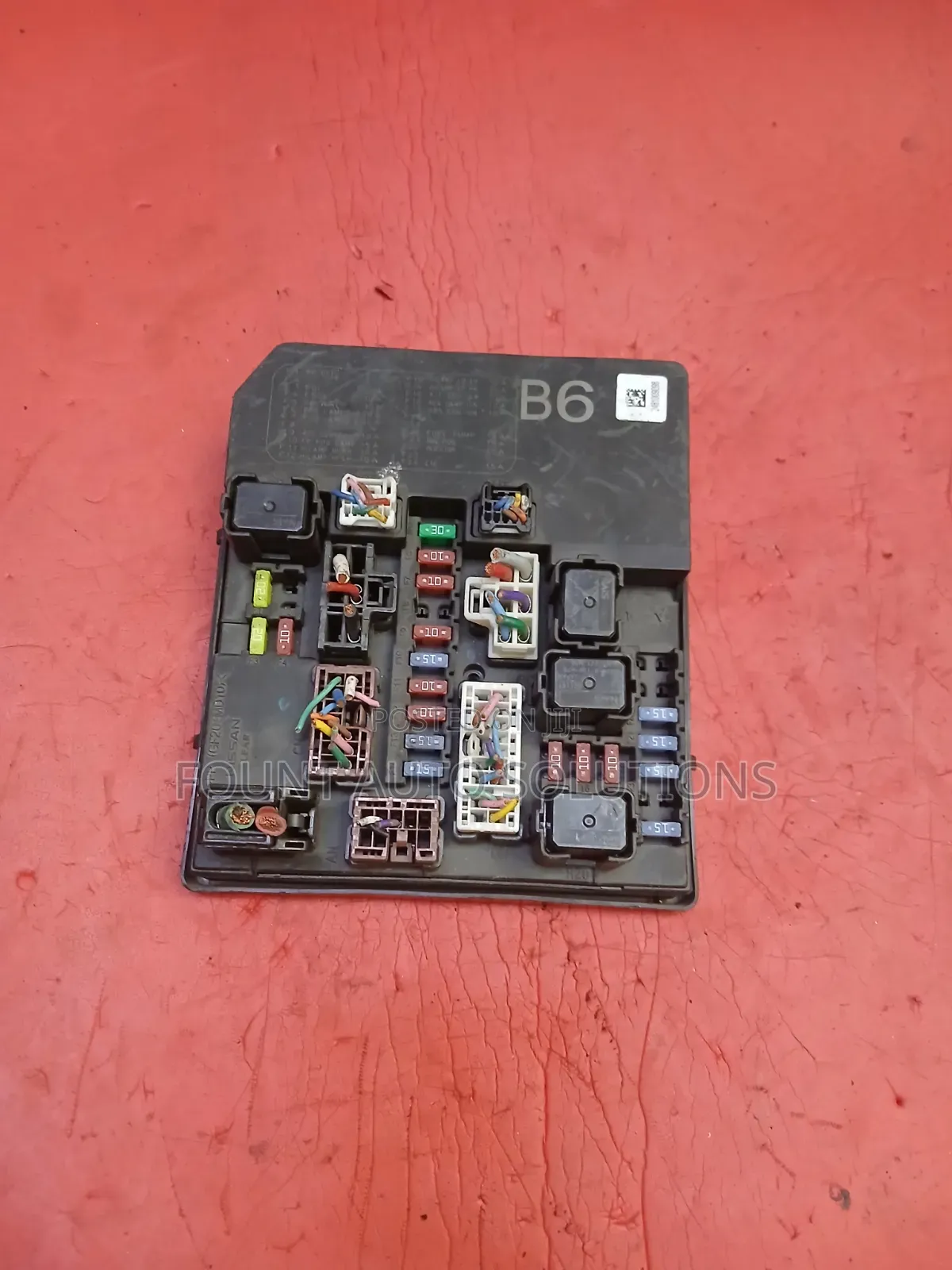 Fuse Box Nissan Cube