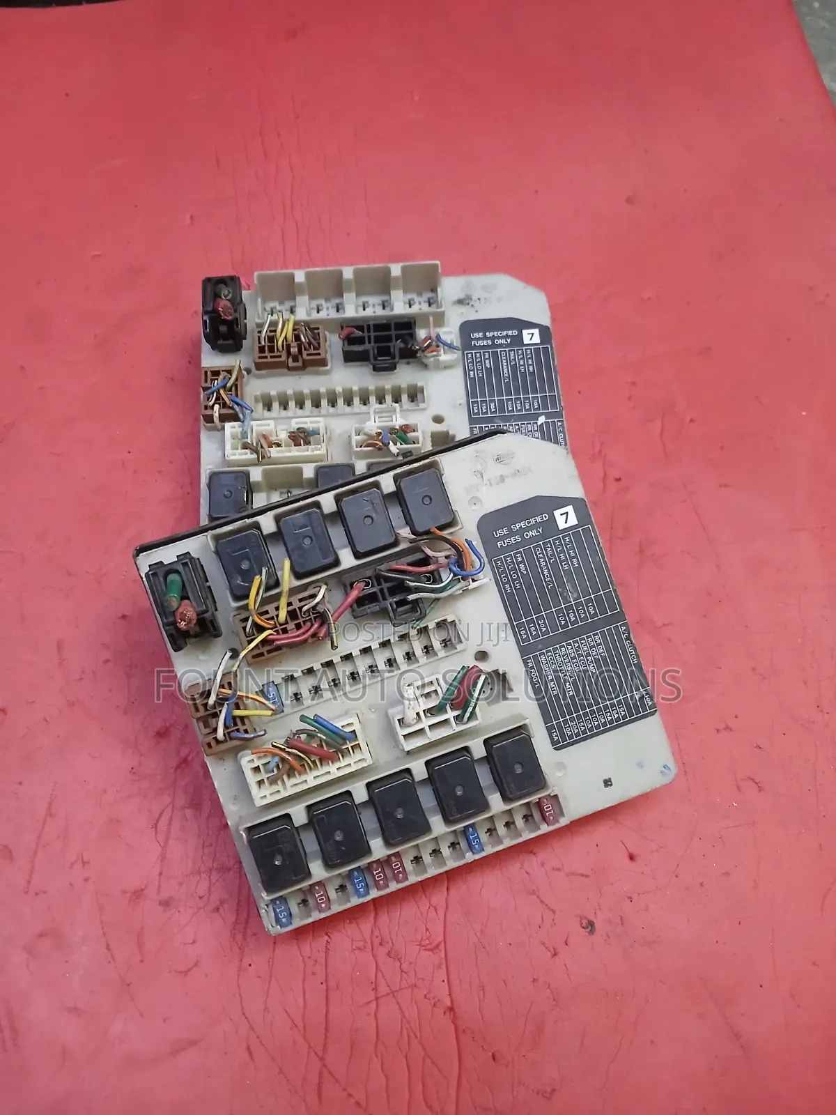 Fuse Box Nissan Tiida