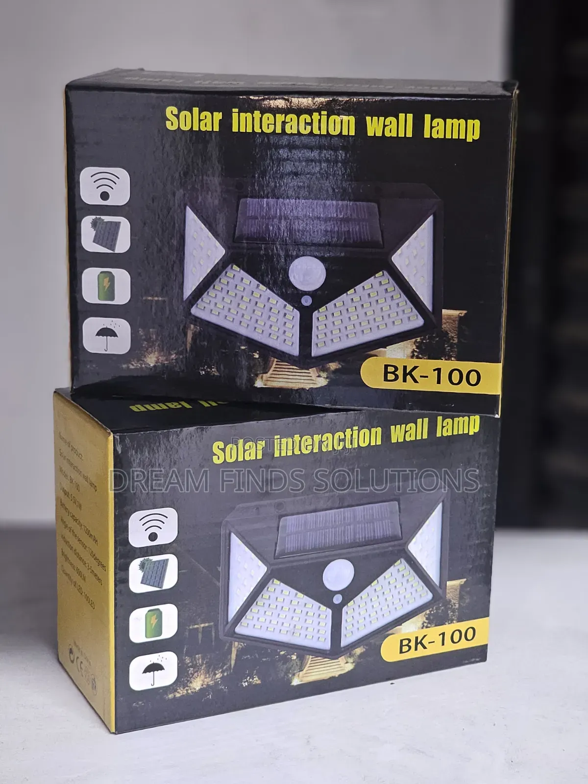 2 Pcsultra-Bright 100 Led Solar Security Light – Zero Electricity Bill