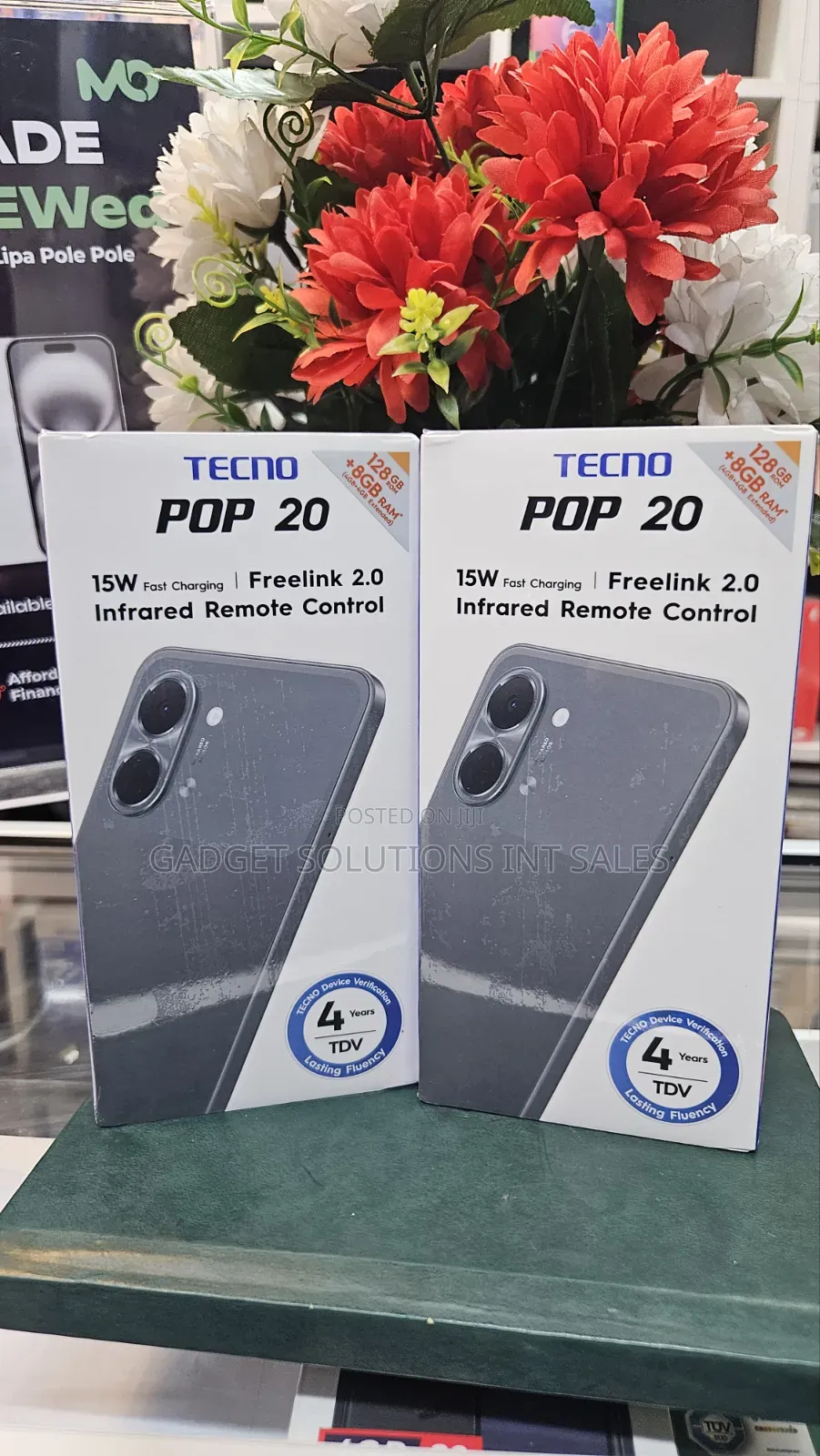 New Tecno Pop 20 128 GB Black