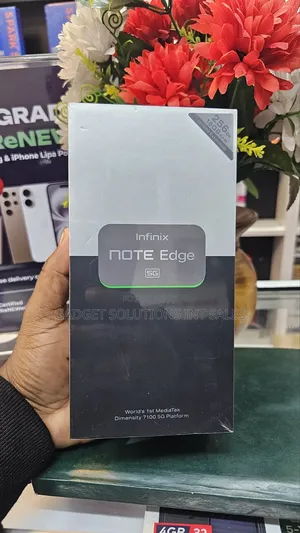 New Infinix Note Edge 256 GB Gold