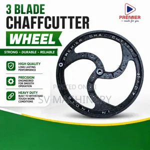 Heavy Duty Chaff Cutter Wheel 3 Blades