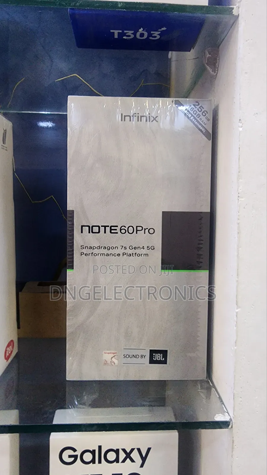 New Infinix Note Edge 256 GB Black