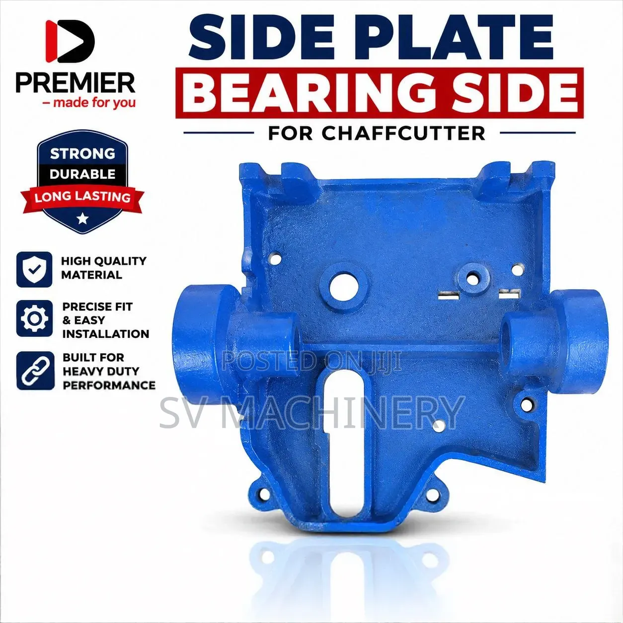 Heavy Duty Chaff Cutter Side Plate (Bearing Side)