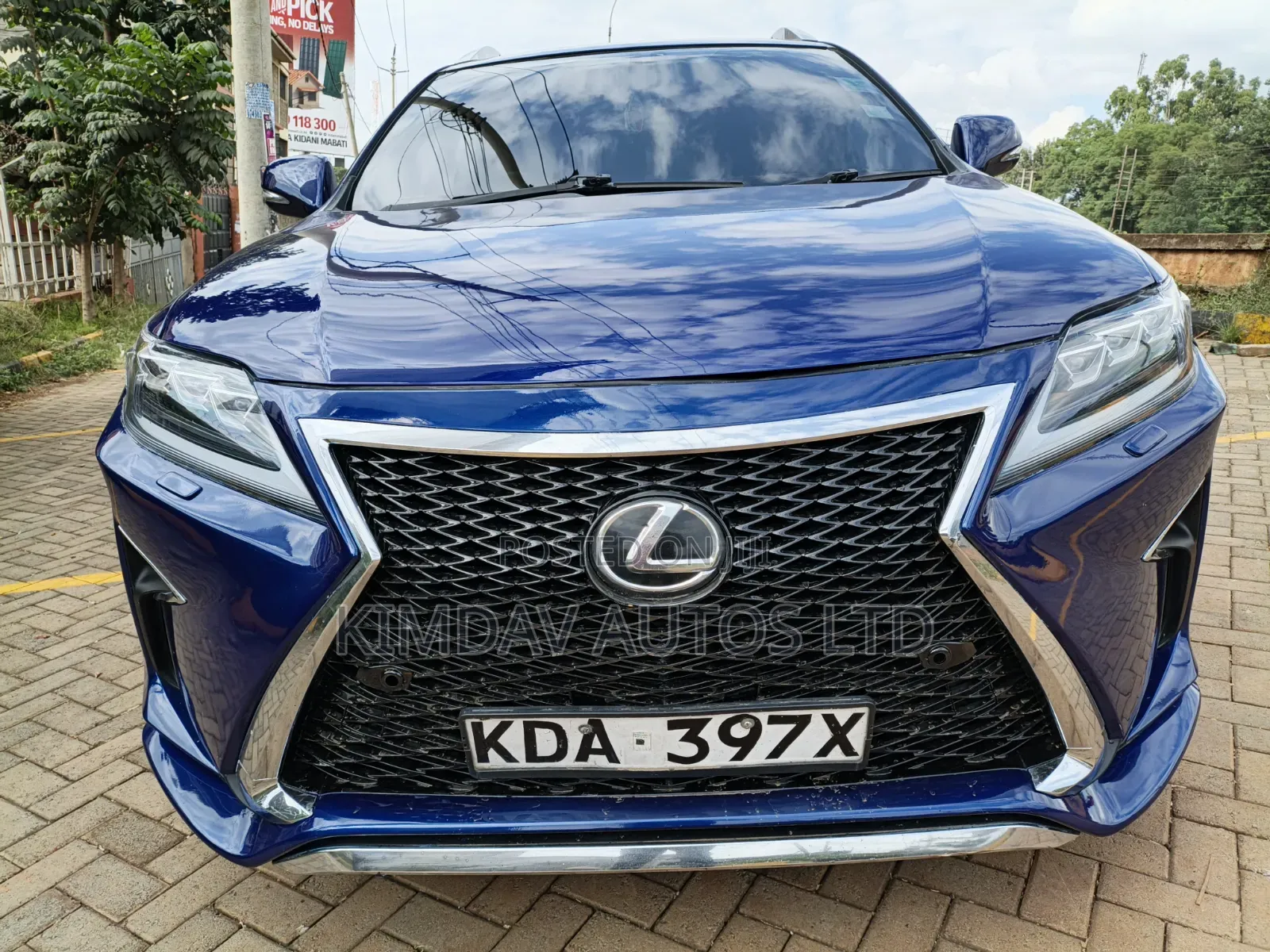 Lexus RX 2013 Blue