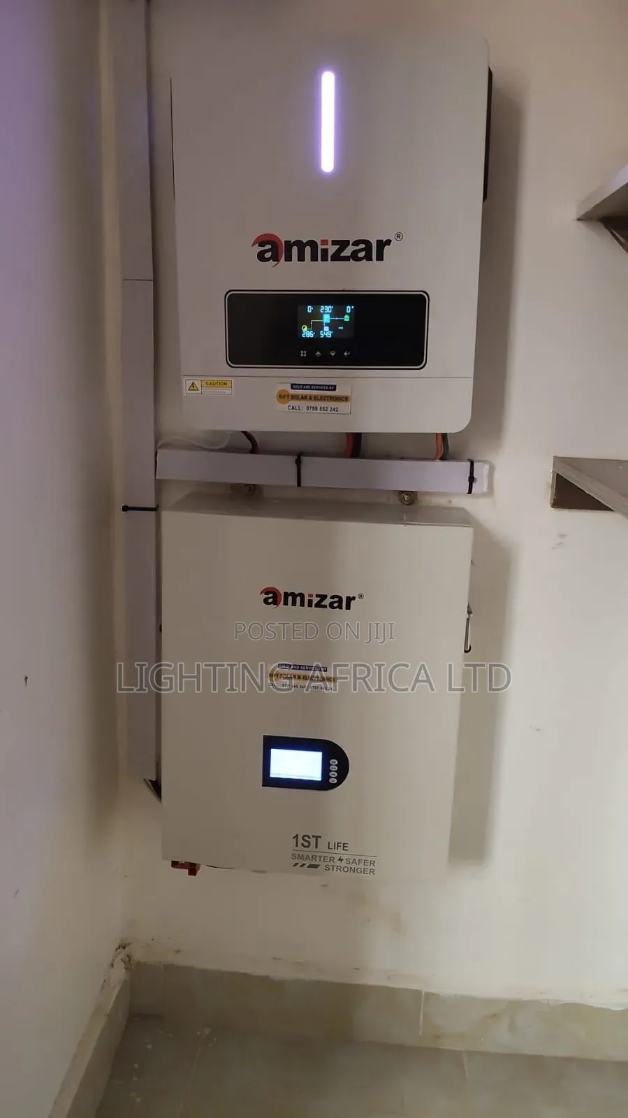 Amizar 6.2kva - 48v Hybrid Inverter 120a MPPT - 500 VDC