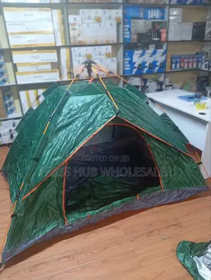 3-4 Person Automatic Pop Up Camping Tent - Waterproof Dual Layer