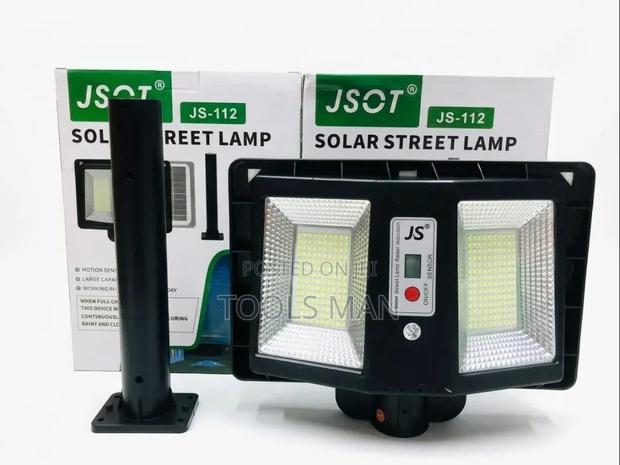 Jsot Js-112 Solar Street Lamp With Motion Sensor Mounting Pole. - thumbnail 2
