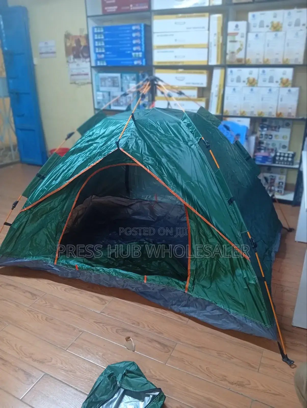 3-4 Person Automatic Pop Up Camping Tent - Waterproof *