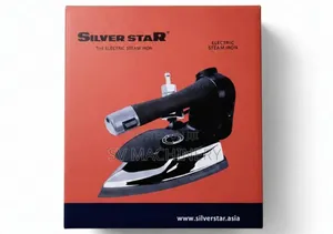 Heavy Duty Industrial Steam Iron (Silverstar)