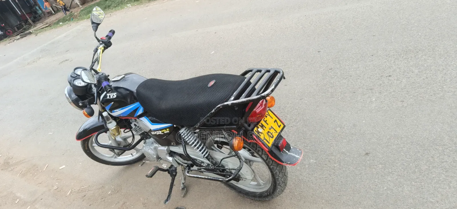 TVS HLX 125 2023 Black