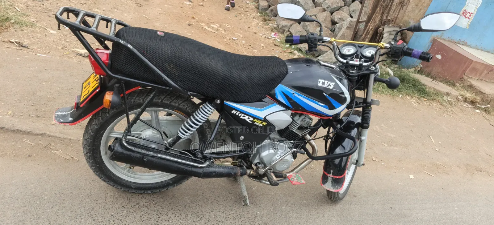 TVS HLX 125 2023 Black
