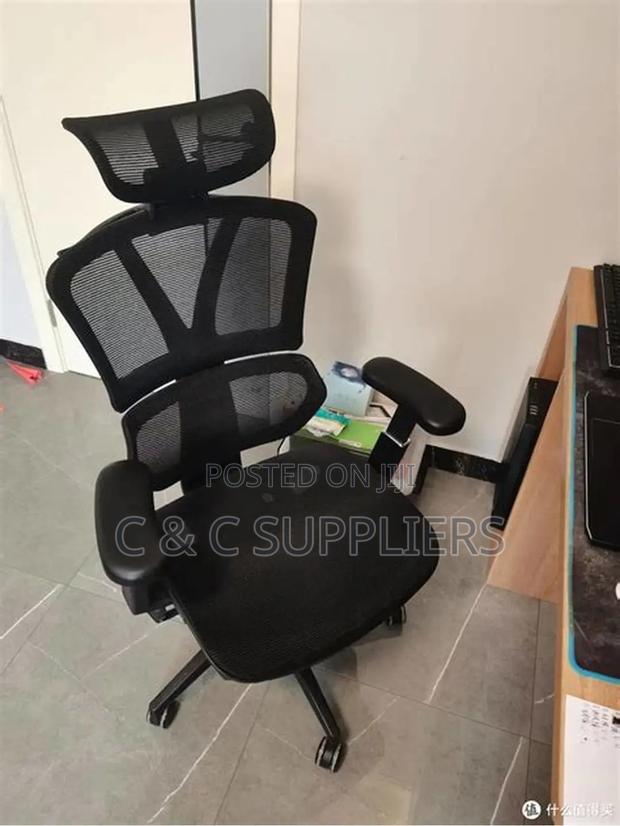 Reclinable Orthopedic Mesh Chair. - thumbnail 4