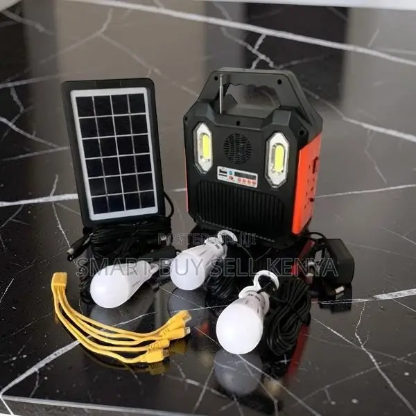Multipurpose Solar Light Dat at-9028b Home Solar Lighting System Kit