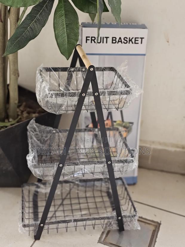 Multi-Layer Wire Countertop Storage Basket –