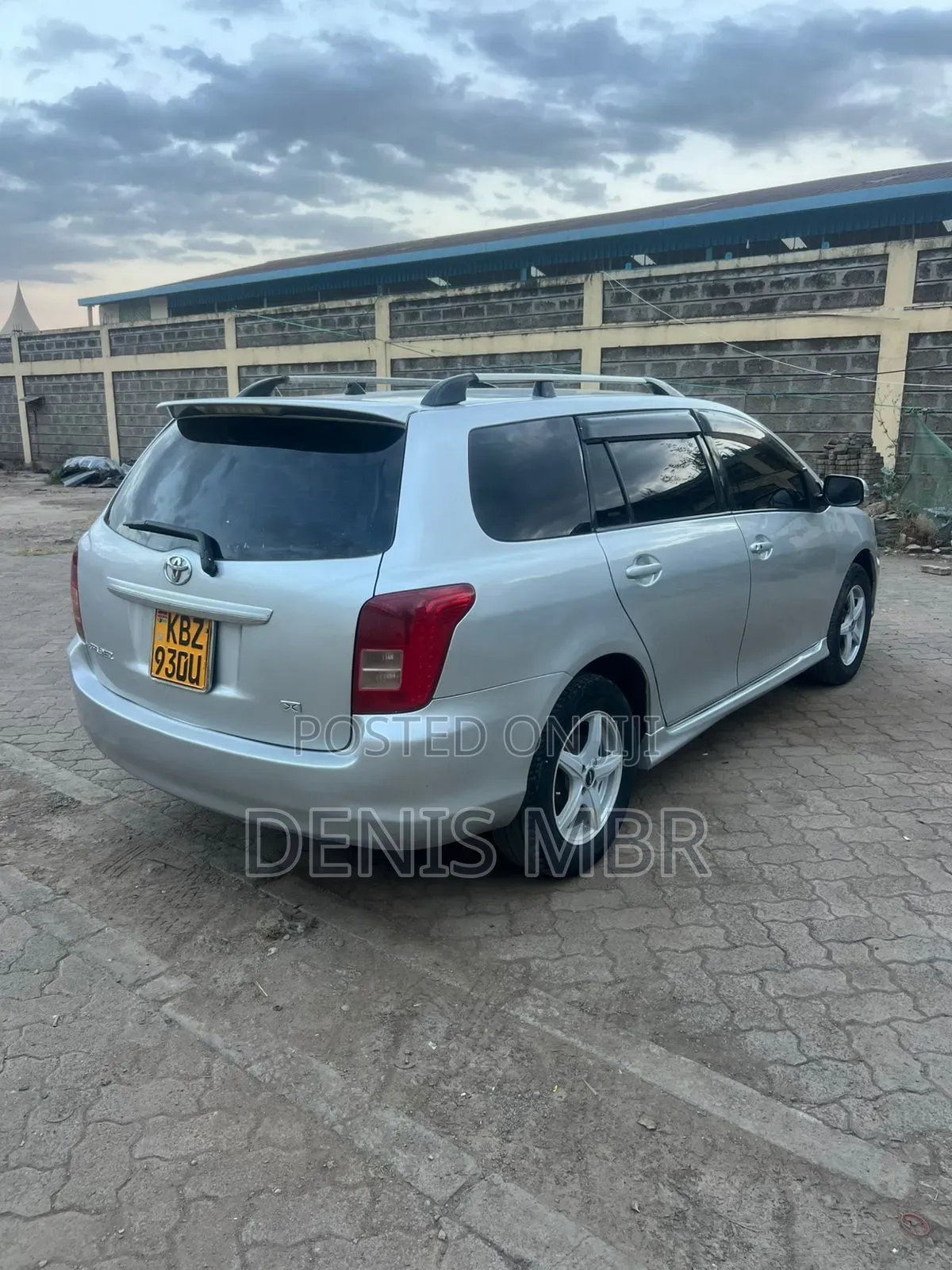Toyota Corolla Fielder 2008 Silver