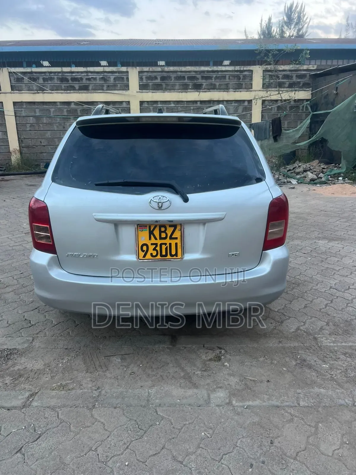 Toyota Corolla Fielder 2008 Silver