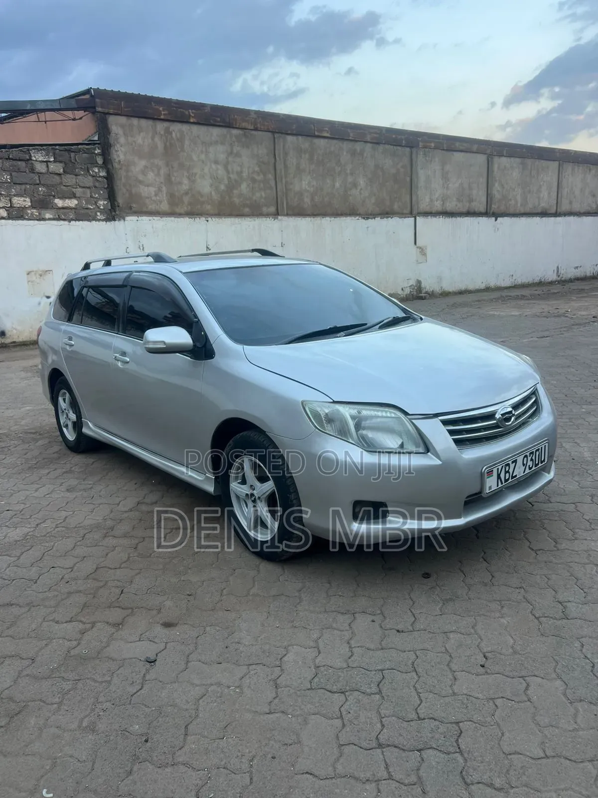 Toyota Corolla Fielder 2008 Silver