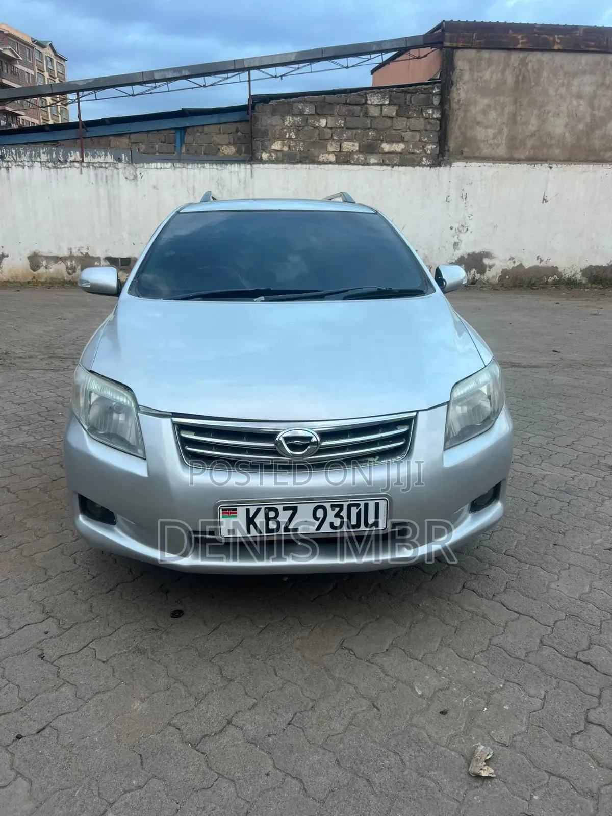 Toyota Corolla Fielder 2008 Silver