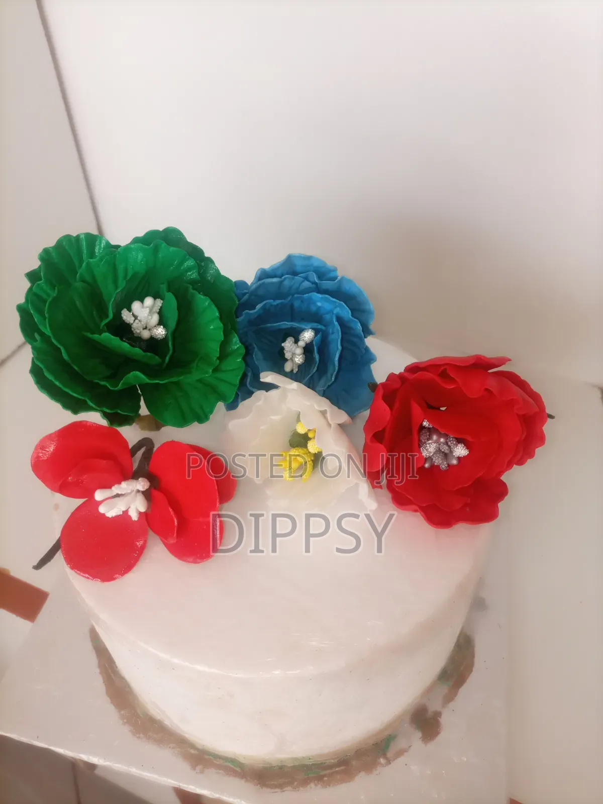 Peony Cake Flowers