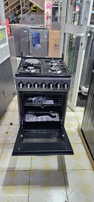 Nunix 3+1 With Gas Oven Standing Cooker
