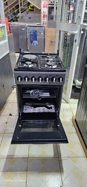 Nunix 3+1 With Gas Oven Standing Cooker
