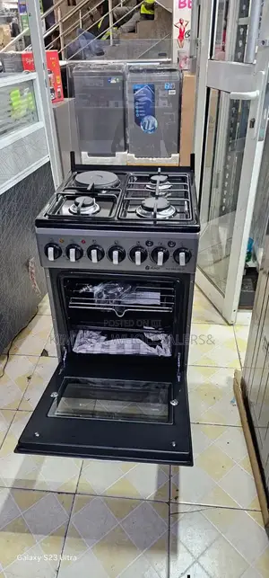 Nunix 3+1 With Gas Oven Standing Cooker