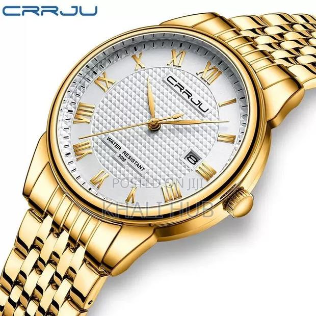 Crrju Water Resistant Gents Watch 5010