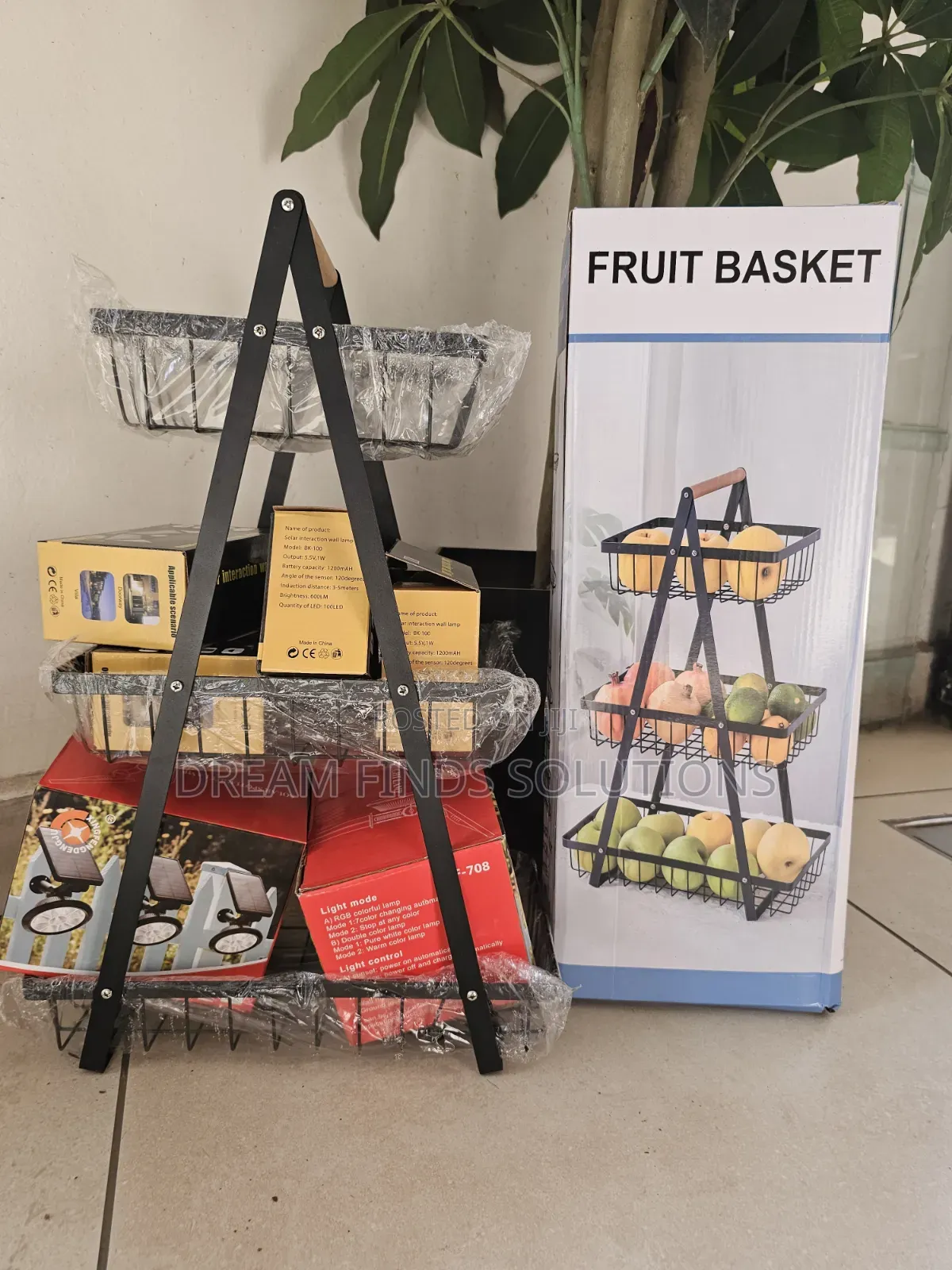 3 Tier Metal Fruits Holder / Stand (Best Quality, Wholesale Price)