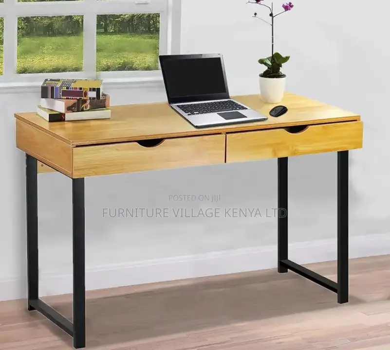Home Office Study Desk With Drawers