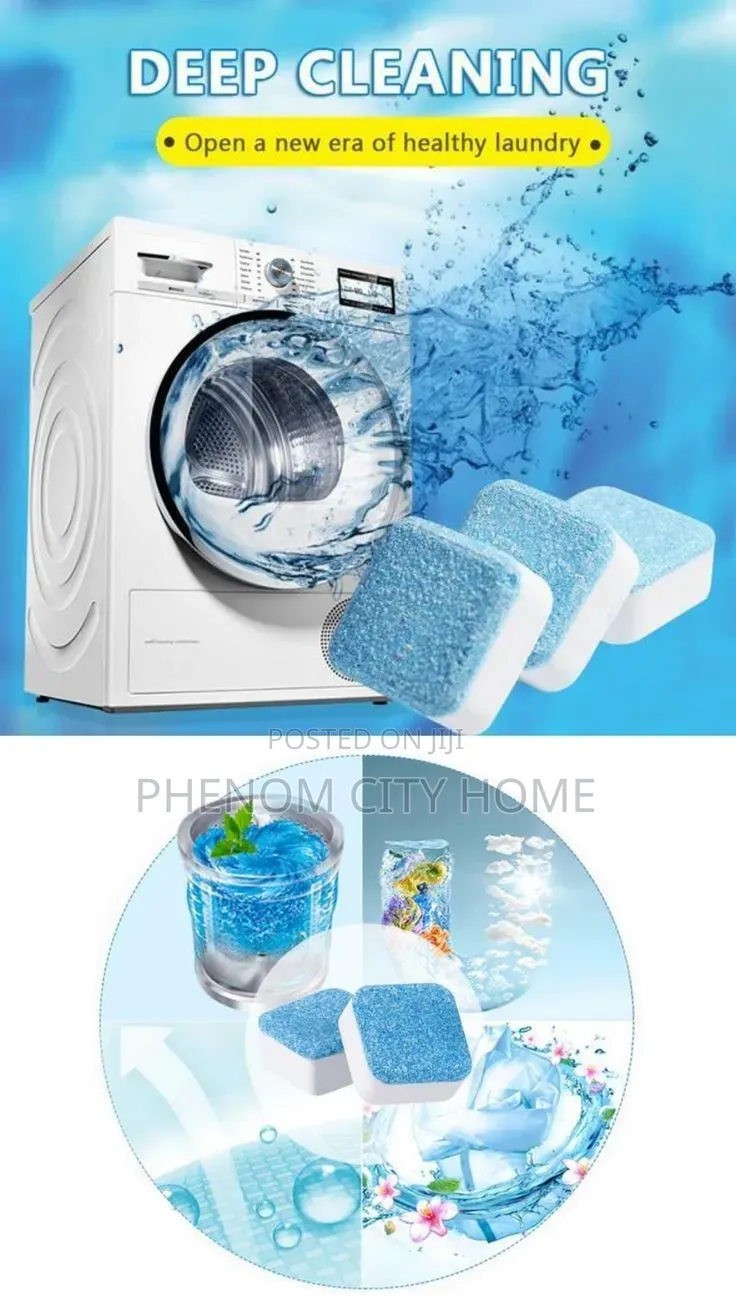 12pc Washing Machine Tablet Cleaner